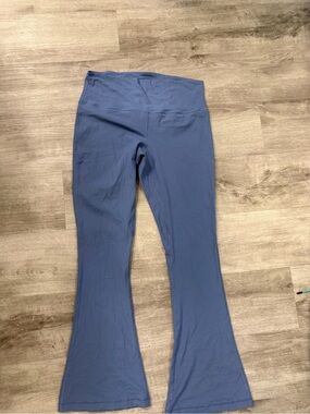 lululemon athletica Light Blue Ribbed High-Rise Leggings